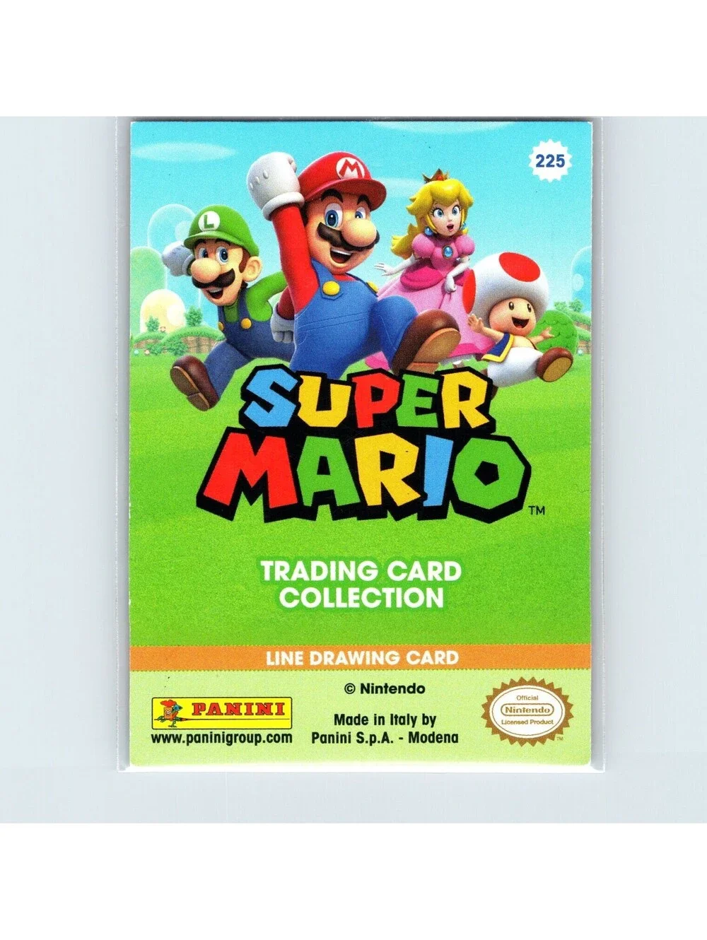 2022 Panini Super Mario Bowser #225